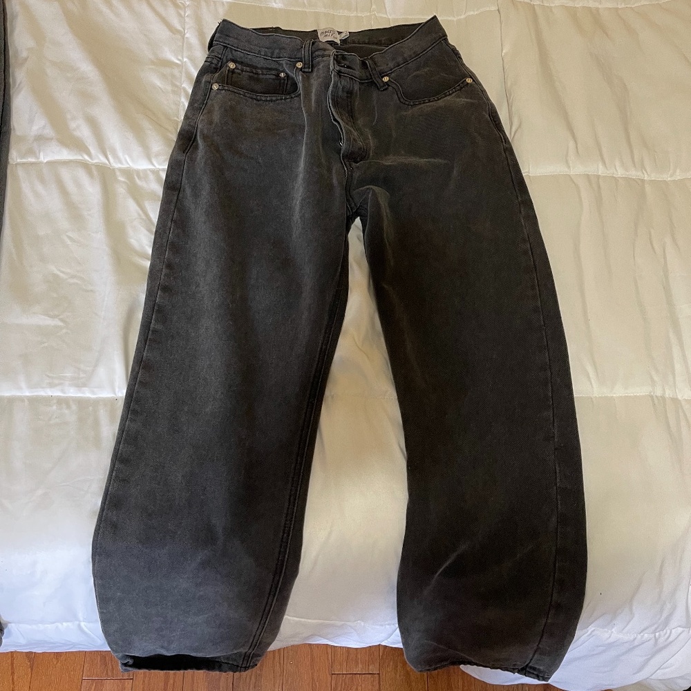 Princess Polly Asymmetric Jeans